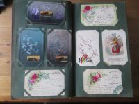 Ansichtskarten Sammlung 1008 Stück im Jugendstilalbum sehr inter. + vielfältig