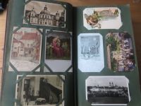 Ansichtskarten Sammlung 1008 Stück im Jugendstilalbum sehr inter. + vielfältig