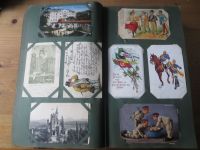 Ansichtskarten Sammlung 1008 Stück im Jugendstilalbum sehr inter. + vielfältig