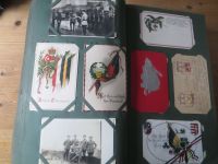 Ansichtskarten Sammlung 1008 Stück im Jugendstilalbum sehr inter. + vielfältig