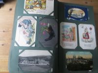 Ansichtskarten Sammlung 1008 Stück im Jugendstilalbum sehr inter. + vielfältig