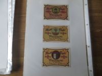 Sammlung Notgeld Kreis Lippe dabei Barntrup Horn Blomberg Lügde Lage Detmold