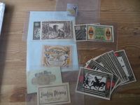 Sammlung Notgeld Kreis Lippe dabei Barntrup Horn Blomberg Lügde Lage Detmold