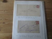 Altdeutschland Thurn & Taxis Oerlinghausen gute Briefe Sammlung von 10 Stück dabei