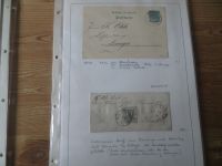 Altdeutschland Thurn & Taxis Barntrup Lippe Detmold gute Briefe Sammlung 14 alten