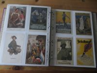 Nachlass Ansichtskarten ungewöhnliche Sammlung 345 alten AK u.a. Militaria Krieg