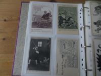 Nachlass Ansichtskarten ungewöhnliche Sammlung 345 alten AK u.a. Militaria Krieg