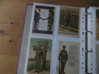 Nachlass Ansichtskarten ungewöhnliche Sammlung 345 alten AK u.a. Militaria Krieg