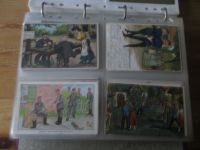 Nachlass Ansichtskarten ungewöhnliche Sammlung 345 alten AK u.a. Militaria Krieg