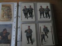 Nachlass Ansichtskarten ungewöhnliche Sammlung 345 alten AK u.a. Militaria Krieg