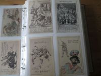 Nachlass Ansichtskarten ungewöhnliche Sammlung 345 alten AK u.a. Militaria Krieg