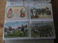 Nachlass Ansichtskarten ungewöhnliche Sammlung 345 alten AK u.a. Militaria Krieg