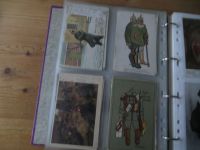 Nachlass Ansichtskarten ungewöhnliche Sammlung 345 alten AK u.a. Militaria Krieg