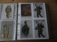 Nachlass Ansichtskarten ungewöhnliche Sammlung 345 alten AK u.a. Militaria Krieg