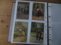 Nachlass Ansichtskarten ungewöhnliche Sammlung 345 alten AK u.a. Militaria Krieg