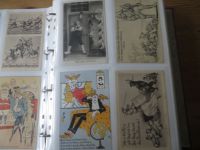 Nachlass Ansichtskarten ungewöhnliche Sammlung 345 alten AK u.a. Militaria Krieg