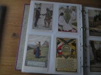 Nachlass Ansichtskarten ungewöhnliche Sammlung 345 alten AK u.a. Militaria Krieg
