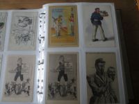 Nachlass Ansichtskarten ungewöhnliche Sammlung 345 alten AK u.a. Militaria Krieg