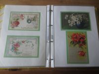 Nachlass Ansichtskarten starke Sammlung von ca. 118 alten AK Blumen + Stilleben