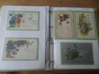 Nachlass Ansichtskarten starke Sammlung von ca. 118 alten AK Blumen + Stilleben