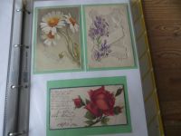 Nachlass Ansichtskarten starke Sammlung von ca. 118 alten AK Blumen + Stilleben