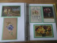 Nachlass Ansichtskarten starke Sammlung von ca. 118 alten AK Blumen + Stilleben