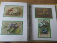 Nachlass Ansichtskarten starke Sammlung von ca. 118 alten AK Blumen + Stilleben