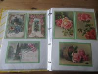 Nachlass Ansichtskarten starke Sammlung von ca. 118 alten AK Blumen + Stilleben