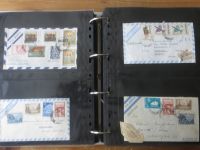 Südamerika Flugpost Briefe aus Nachlass inter Sammlung ca 390 Stück