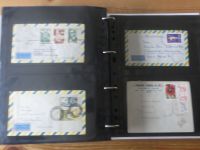 Südamerika Flugpost Briefe aus Nachlass inter Sammlung ca 390 Stück