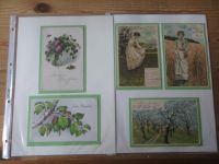 Pfingsten Nachlass Ansichtskarten Luxus Sammlung gesamt ca. 136 alten Farbkarten