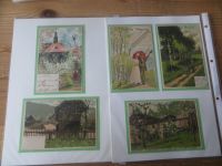 Pfingsten Nachlass Ansichtskarten Luxus Sammlung gesamt ca. 136 alten Farbkarten