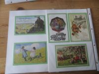 Pfingsten Nachlass Ansichtskarten Luxus Sammlung gesamt ca. 136 alten Farbkarten