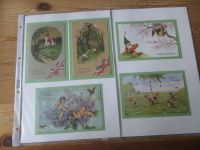 Pfingsten Nachlass Ansichtskarten Luxus Sammlung gesamt ca. 136 alten Farbkarten