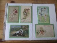 Pfingsten Nachlass Ansichtskarten Luxus Sammlung gesamt ca. 136 alten Farbkarten