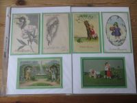 Pfingsten Nachlass Ansichtskarten Luxus Sammlung gesamt ca. 136 alten Farbkarten