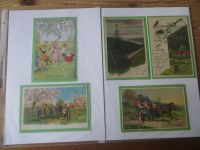 Pfingsten Nachlass Ansichtskarten Luxus Sammlung gesamt ca. 136 alten Farbkarten