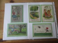 Pfingsten Nachlass Ansichtskarten Luxus Sammlung gesamt ca. 136 alten Farbkarten