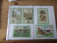 Pfingsten Nachlass Ansichtskarten Luxus Sammlung gesamt ca. 136 alten Farbkarten