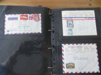 Flugpost Alle Welt Briefe Sammlung Nachlass sehr inter über 300 Stück sehr exotisch