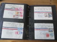 Flugpost Alle Welt Briefe Sammlung Nachlass sehr inter über 300 Stück sehr exotisch