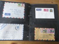 Flugpost Alle Welt Briefe Sammlung Nachlass sehr inter über 300 Stück sehr exotisch