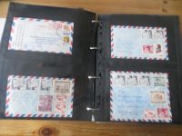 Flugpost Alle Welt Briefe Sammlung Nachlass sehr inter über 300 Stück sehr exotisch