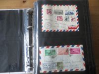 Flugpost Alle Welt Briefe Sammlung Nachlass sehr inter über 300 Stück sehr exotisch