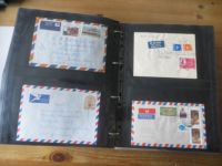 Flugpost Alle Welt Briefe Sammlung Nachlass sehr inter über 300 Stück sehr exotisch