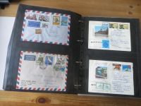 Flugpost Alle Welt Briefe Sammlung Nachlass sehr inter über 300 Stück sehr exotisch