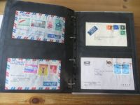 Flugpost Alle Welt Briefe Sammlung Nachlass sehr inter über 300 Stück sehr exotisch