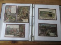 Schöne Ansichtskarten Sammlung Thematik wie Wintersport Jahreszeiten Monats -