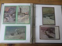 Schöne Ansichtskarten Sammlung Thematik wie Wintersport Jahreszeiten Monats -