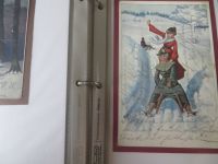 Schöne Ansichtskarten Sammlung Thematik wie Wintersport Jahreszeiten Monats -